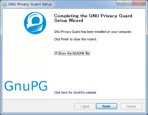 Installing GnuPG for Windows (7)