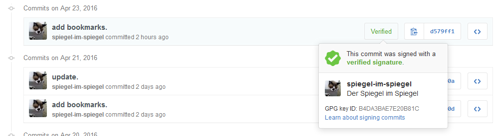OpenPGP Key in GitHub (4)
