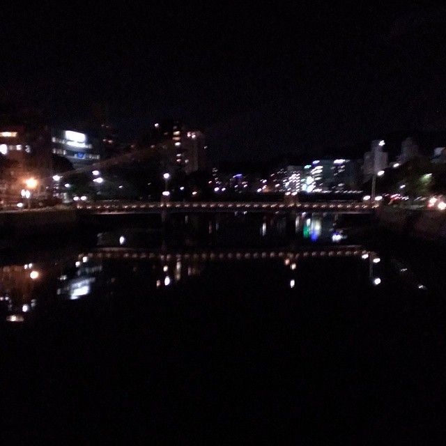 夜の京橋川