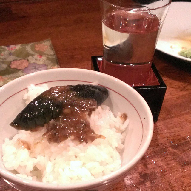 麻婆茄子が美味かったので、ご飯も追加で頼んだ。お酒は広島の夜の帝王
